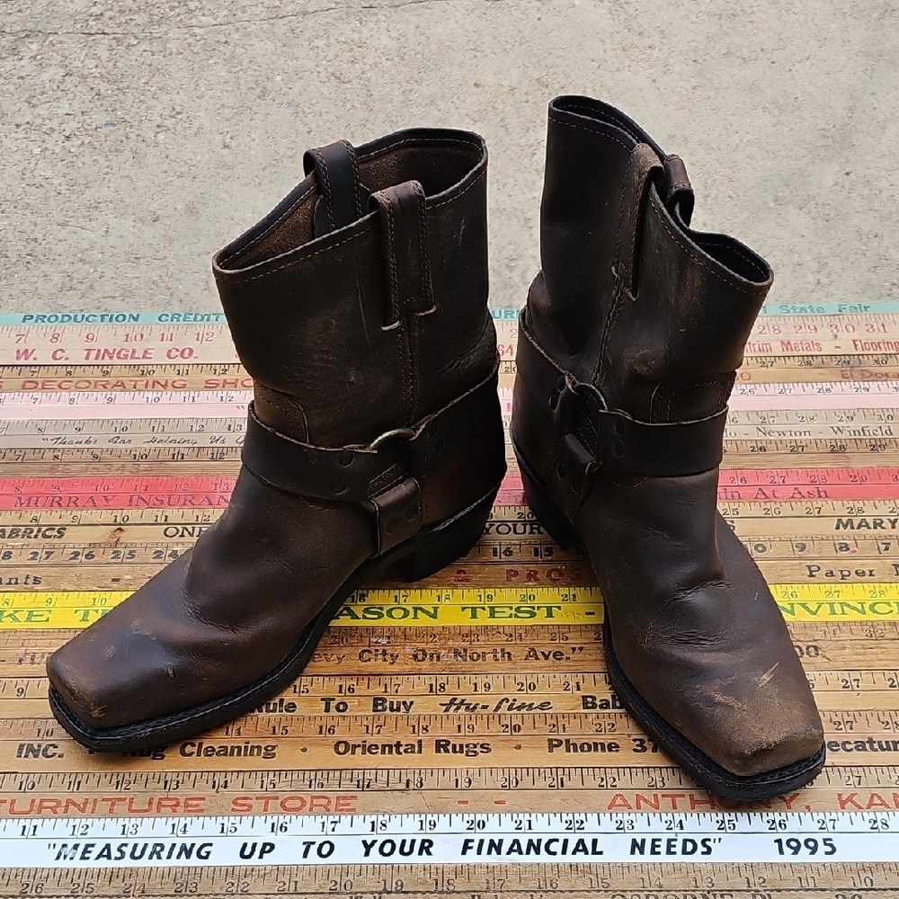 FRYE Brown Leather Boots